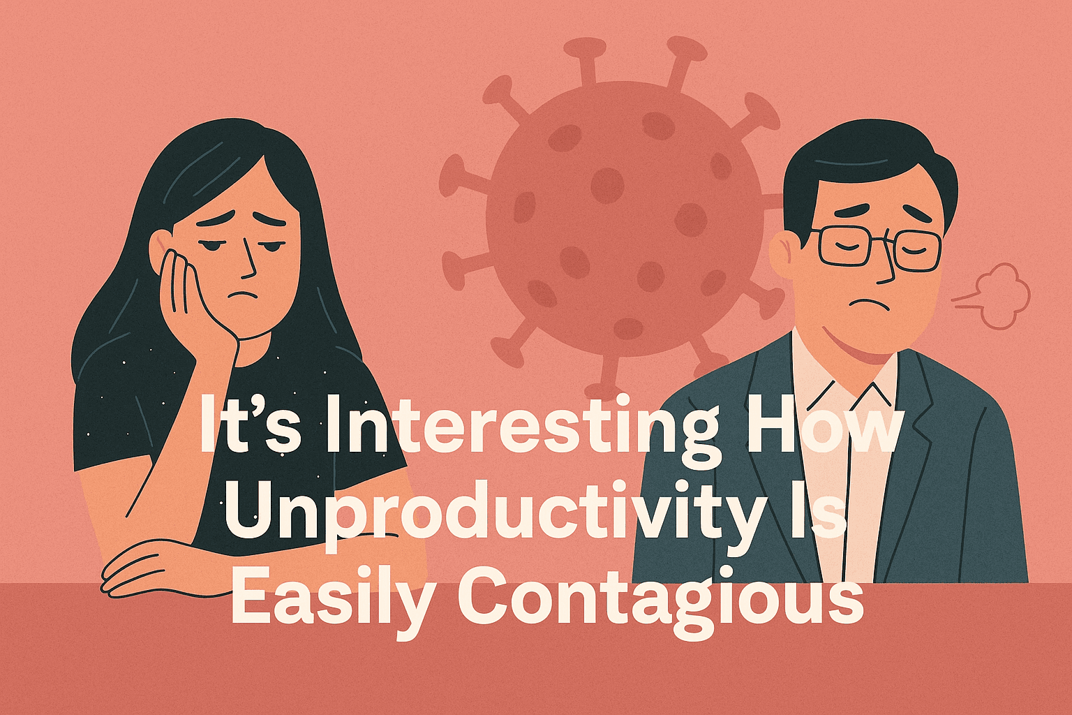 Cover Image for It’s interesting how unproductivity is easily contagious