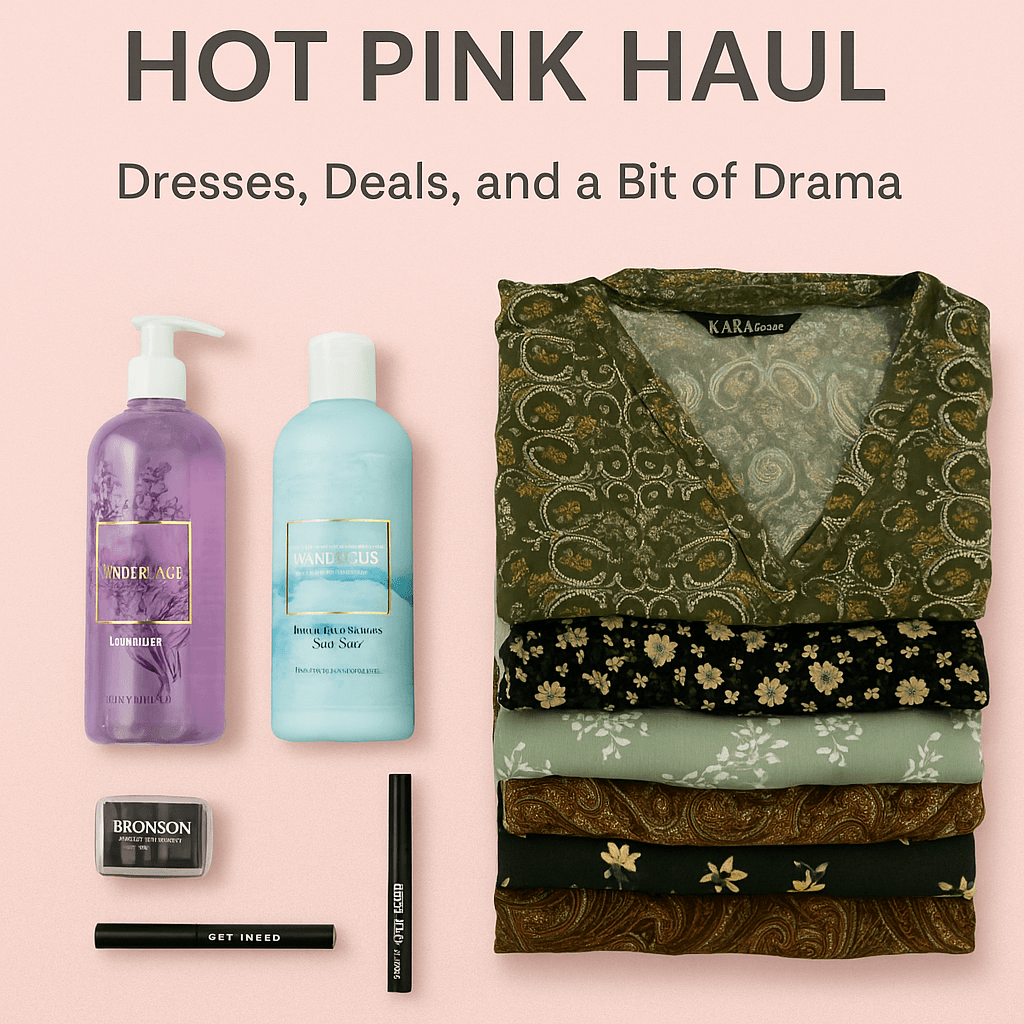Cover Image for Nykaa Hot Pink Sale Haul: Fashion Finds & Beauty Treats