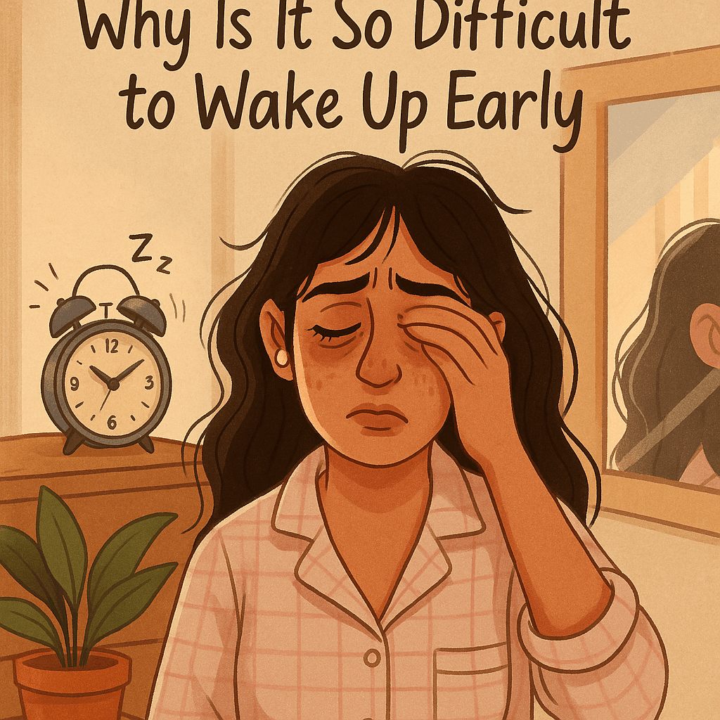 Cover Image for Why is it so difficult to wake up early – a forever struggle